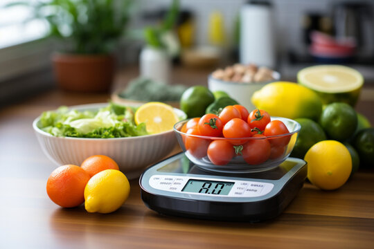 Balance scale weighing food against exercise, illustrating why weight loss is more than calories in vs calories out